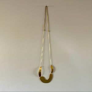 Madewell Abstract Shapes Adjustable Necklace